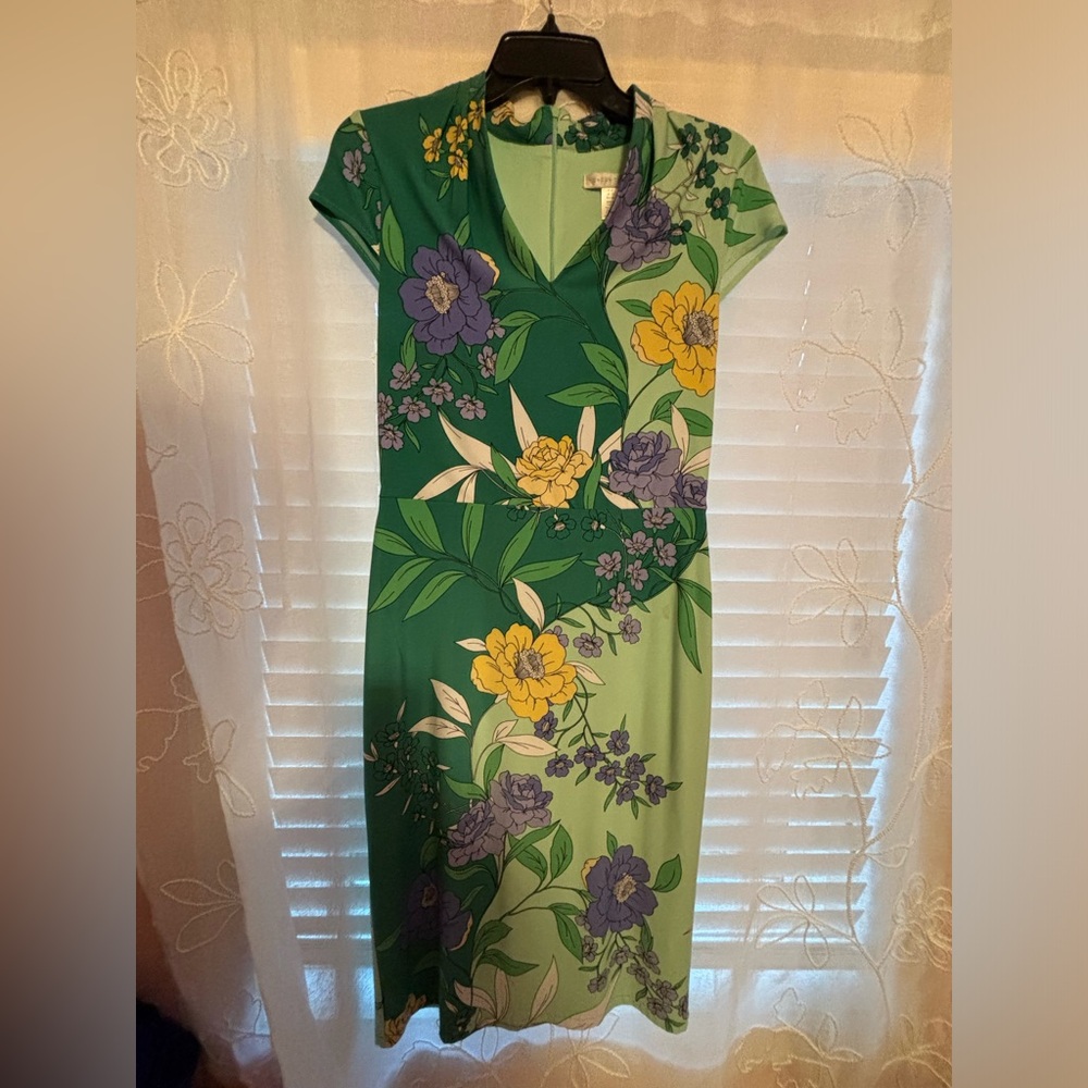 London Times Floral dress size 6